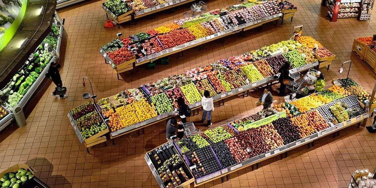 Ceny potravín na Slovensku medziročne narástli
