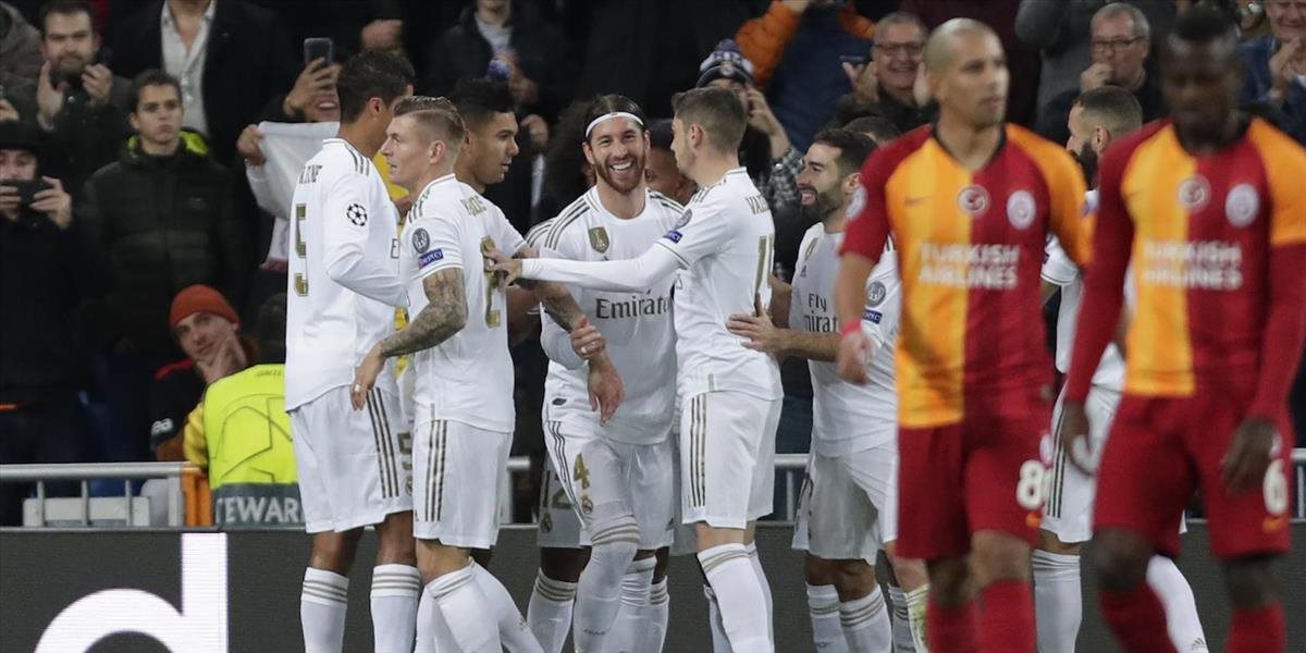 LM: Real Madrid deklasoval Galatasaray, Za ManCity musel dochytať obranca Walker