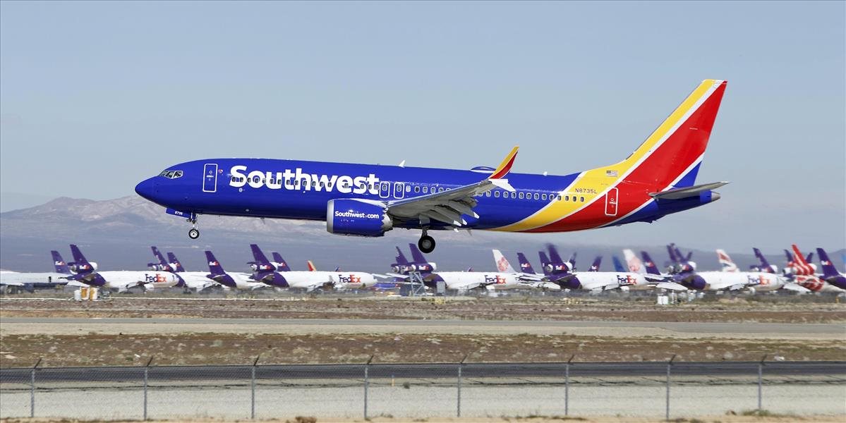 Southwest Airlines nepočíta so strojmi Boeing 737 Max až do marca