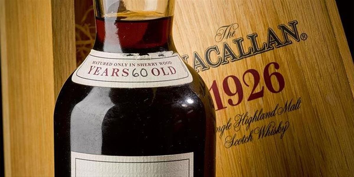 Hriešne drahý dúšok, fľašu škótskej whisky vydražili za 1,9 milióna dolárov!
