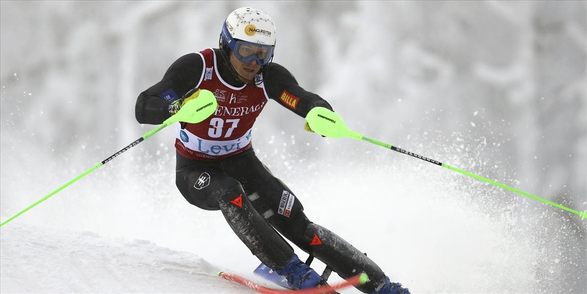 Adam Žampa nepostúpil do 2. kola slalomu v Levi