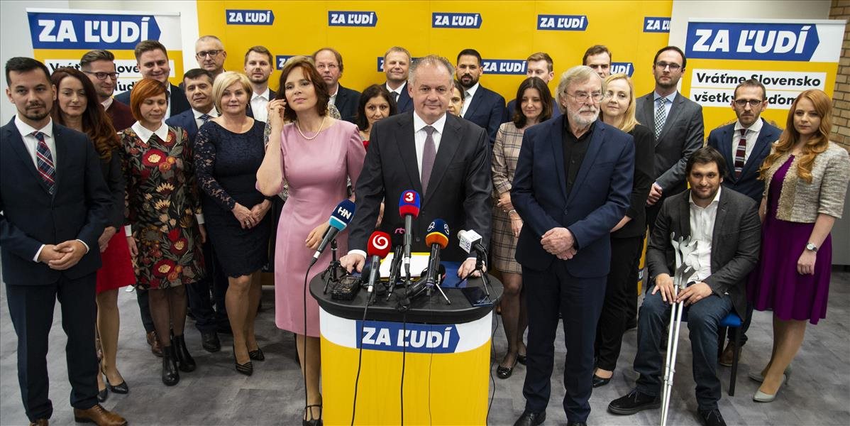 Strana Za ľudí predstavila svoju kandidátku