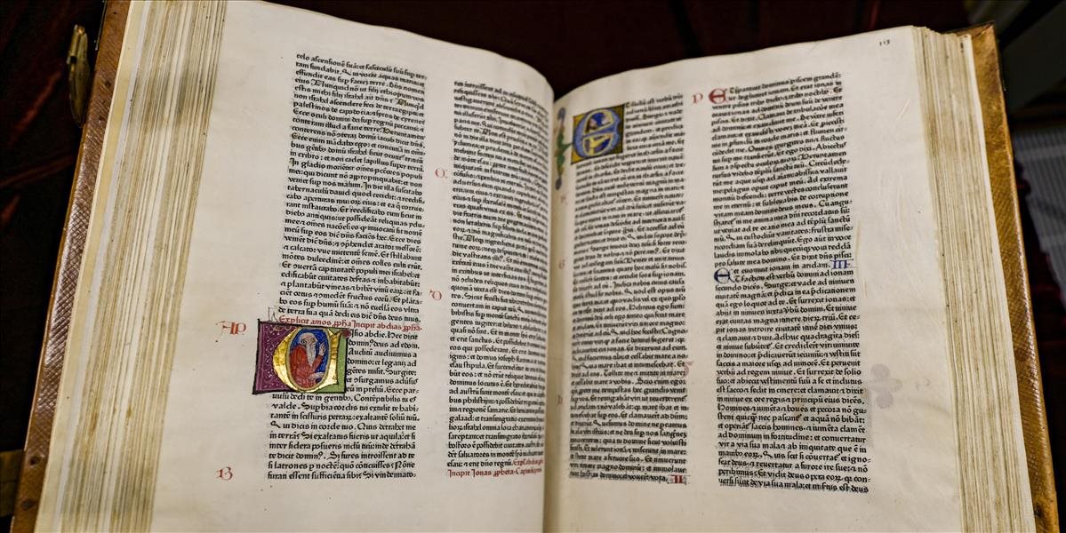 Bibliu z roku 1462 vydražili za viac ako milión eur
