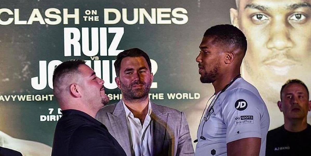 Zápas Joshua vs. Ruiz sa odohrá pred 15 000 divákmi