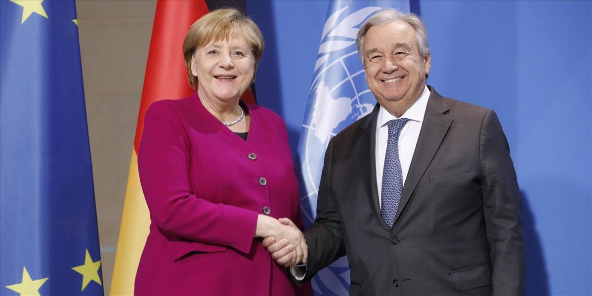 Guterres ocenil Nemecko v boji proti klimatickým zmenám