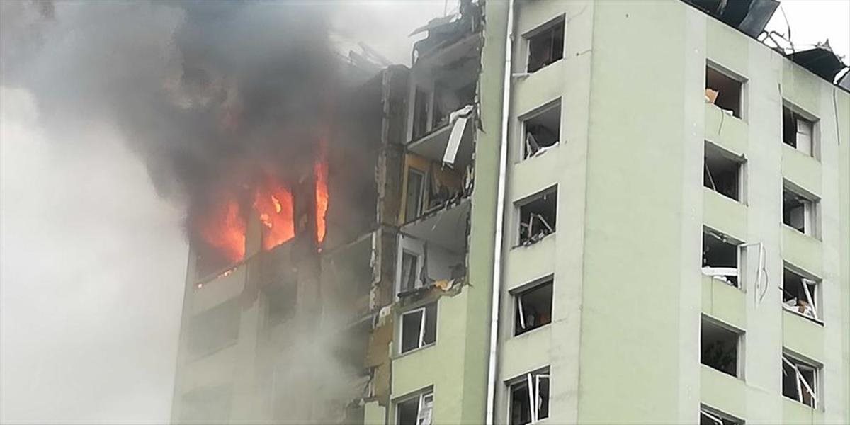 ALTUALIZOVANÉ: Požiar po výbuchu plynu v Prešove sa podarilo zlikvidovať dnes ráno