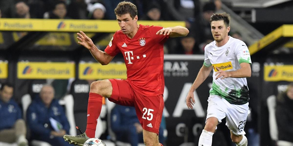 Bayern zahadzoval šance,Mönchengladbach trestal