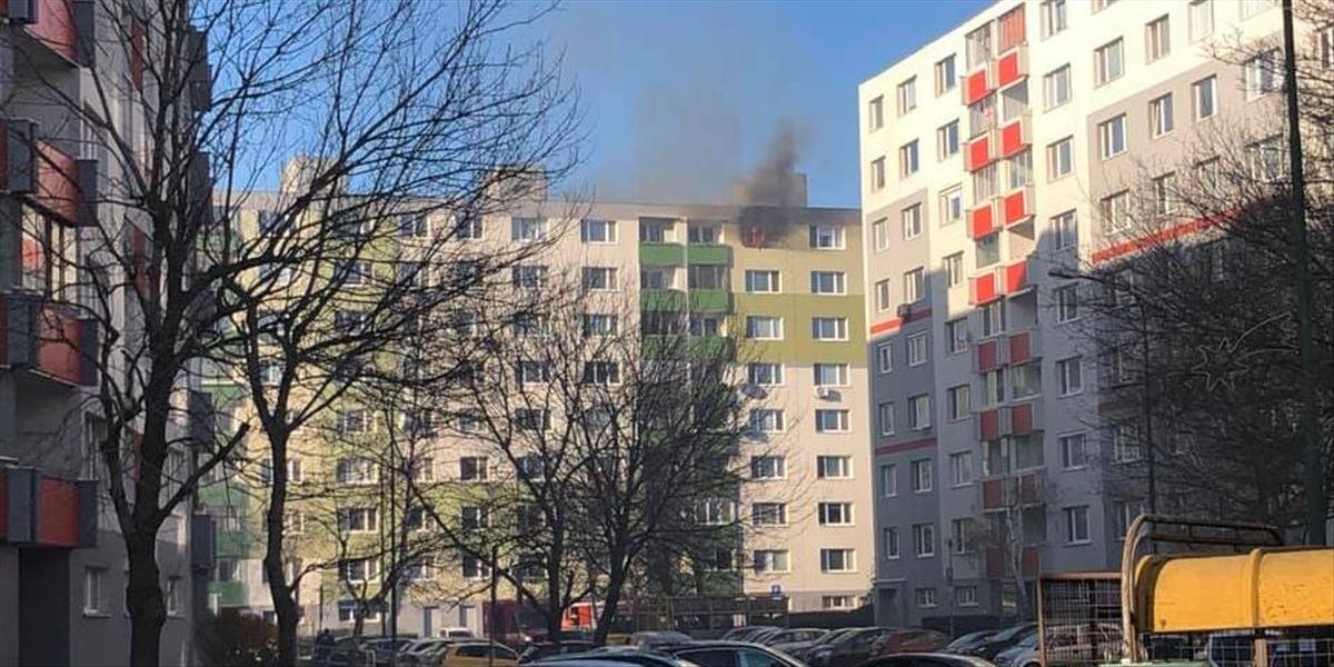 V Bratislave horí byt