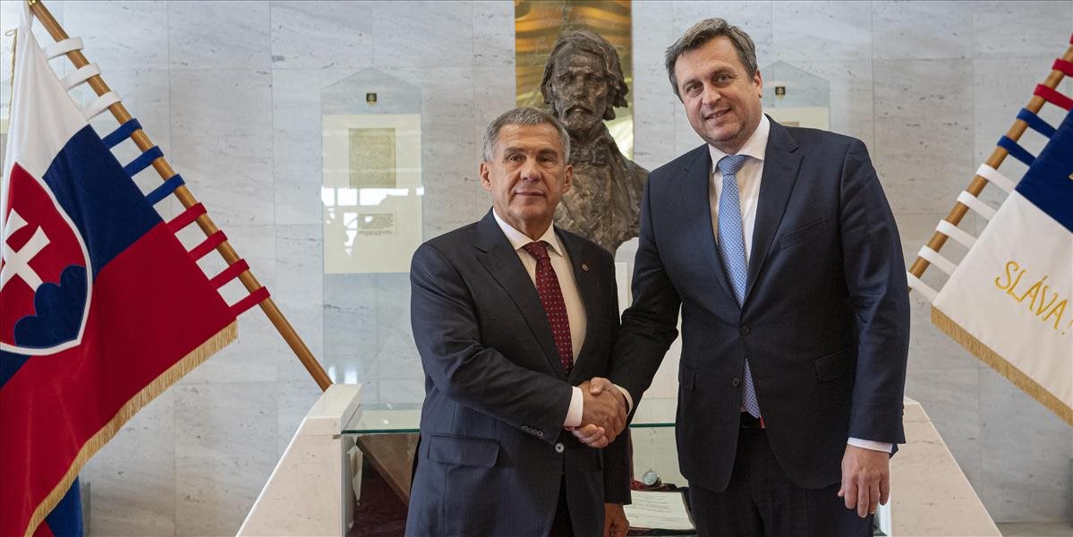 Prezident Tatárskej republiky zavítal na Slovensko