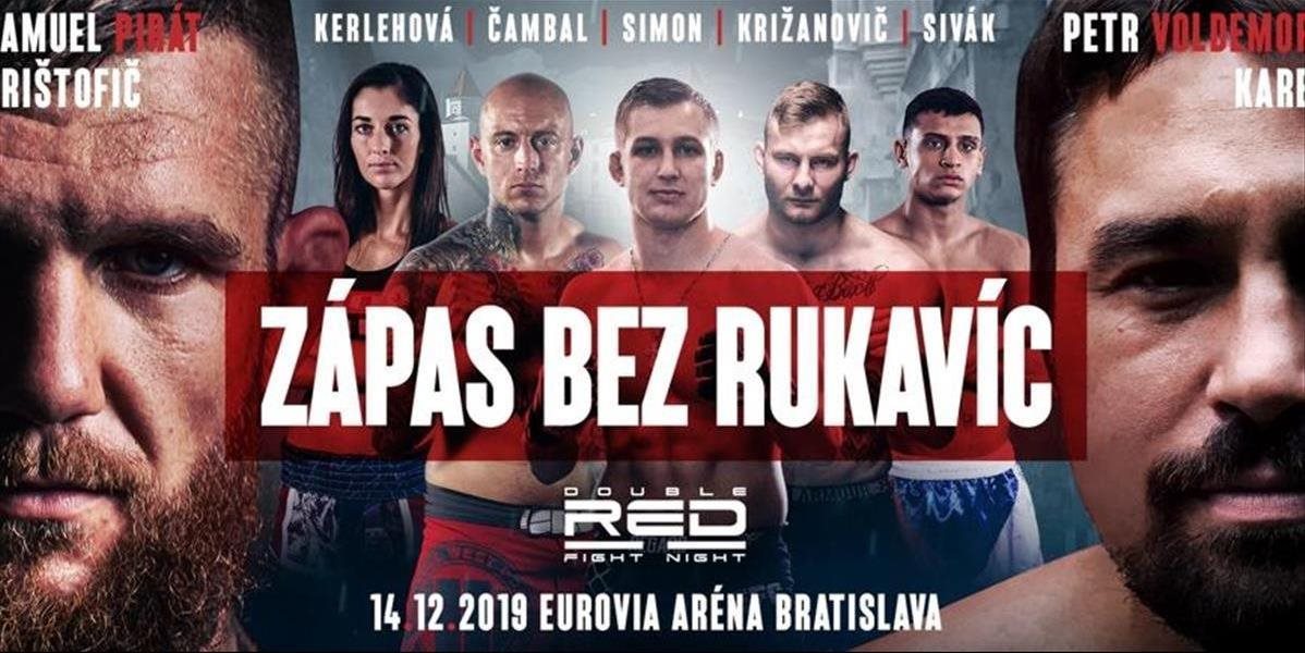 XFN: Bory Mall privíta váženie zápasníkov pred galavečerom Double Red Fight Night