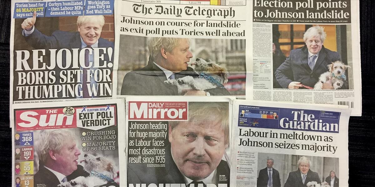 Výsledky volieb podľa Johnsona dokazujú, že brexit je vôľou ľudu