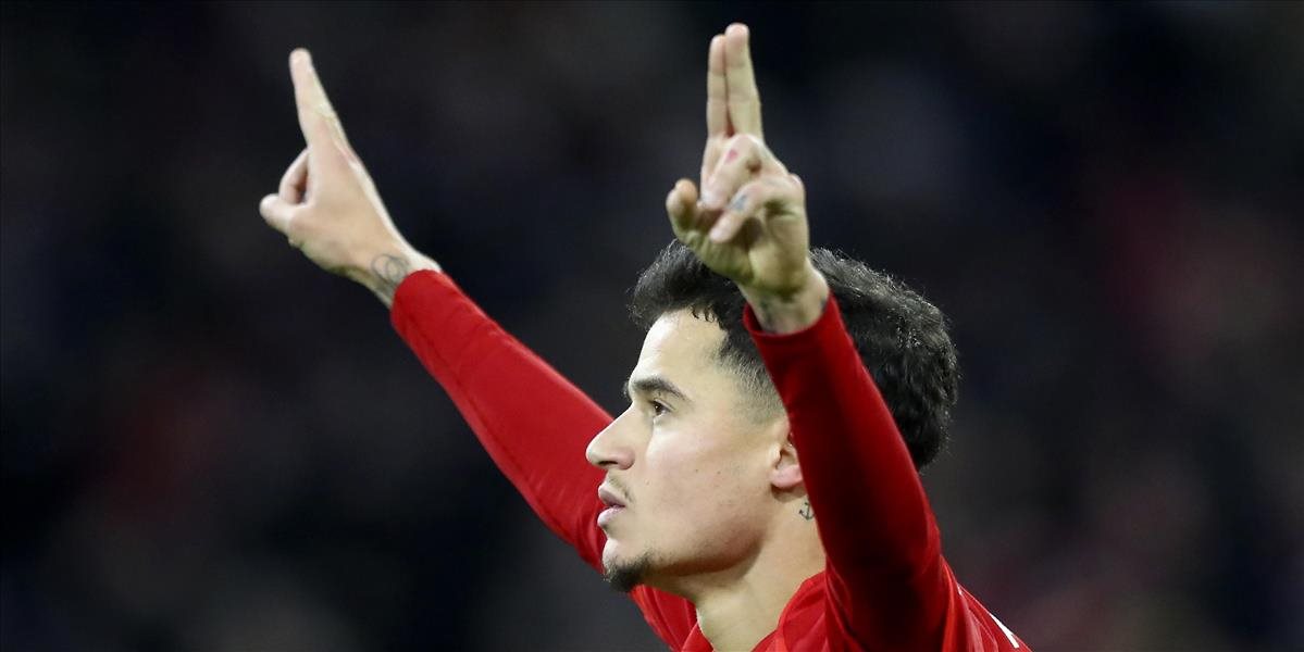 Coutinho odohral v sobotu jeden z najlepších zápasov doterajšej kariéry