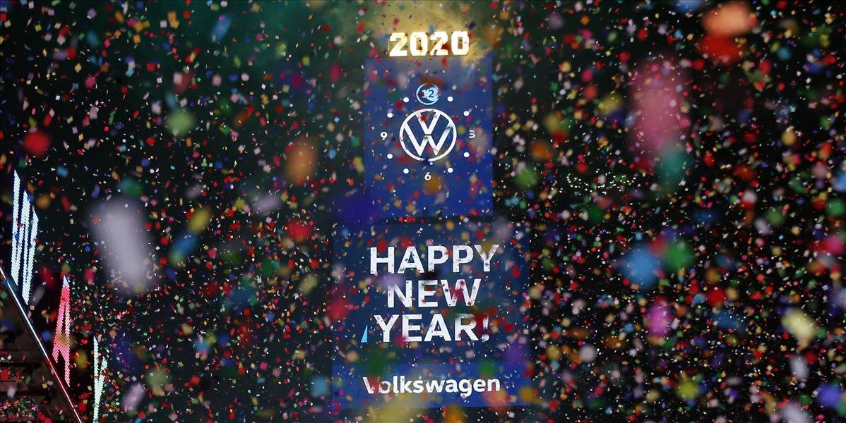 New York privítal nový rok veľkolepo na Times Square