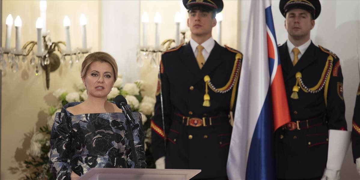 Prezidentka SR udelila vyznamenania slovenským osobnostiam