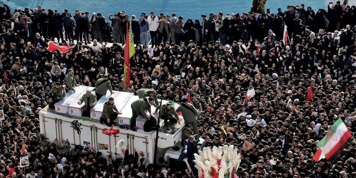 V Iráne pochovávajú zabitého generála Solejmáního