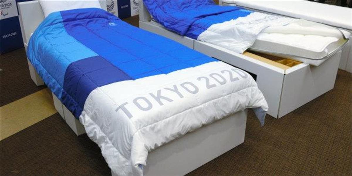 Olympionici v Tokiu budú spať na špeciálnych posteliach