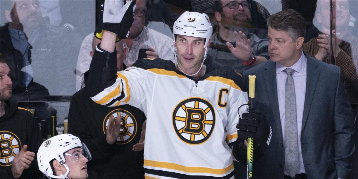Zdeno Chára odohral svoj 1000. zápas v drese Bostonu Bruins