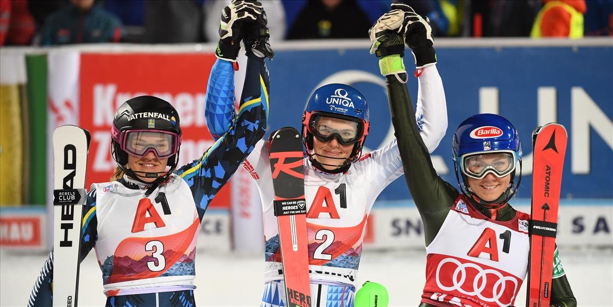 Petra Vlhová triumfovala v nočnom slalome vo Flachau