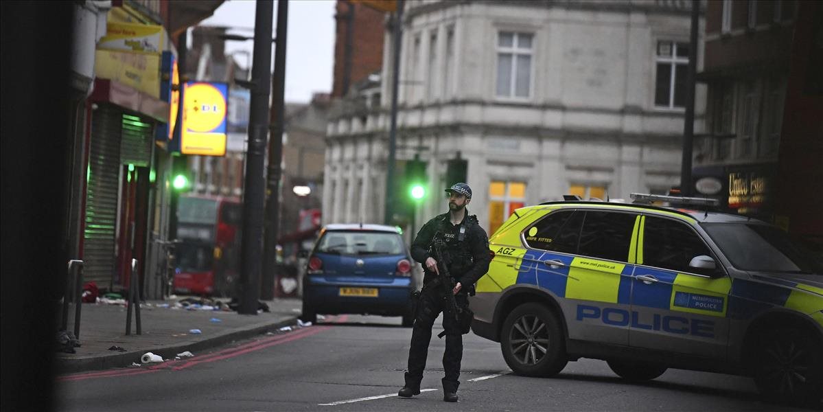 Polícia zastrelila v Londýne muža, incident súvisí s terorizmom