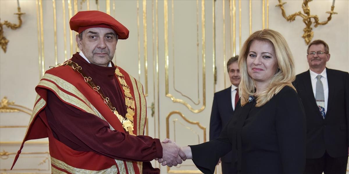 Prezidentka Zuzana Čaputová vymenovala rektorov