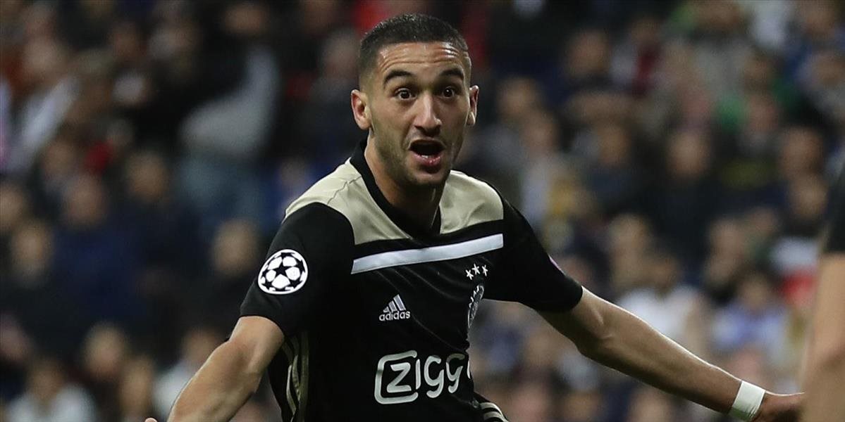 Ziyechov odchod do Londýna je už istý, Ajax našiel zaňho už aj náhradu