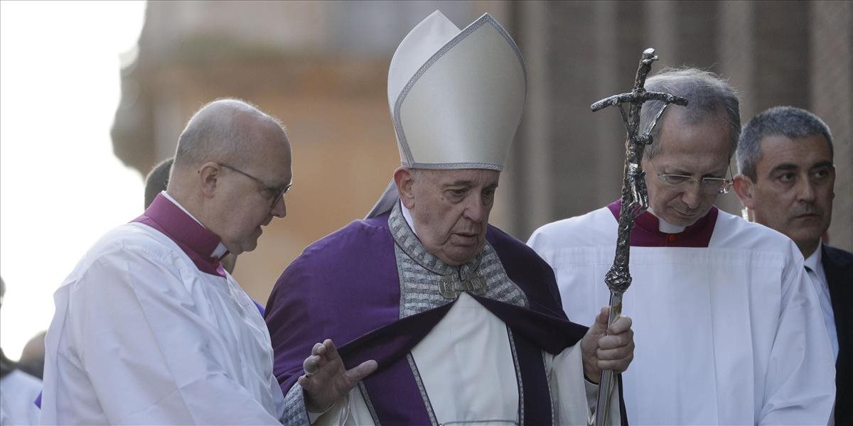 Pápež pre chorobu obmedzil svoj program