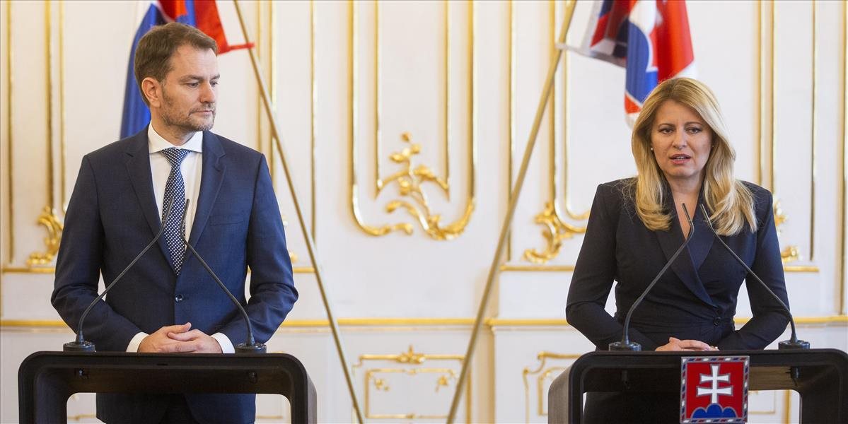 REPORTÁŽ: Prezidentka poverí Matoviča zostavením vlády po stretnutí s ostatnými lídrami politických strán