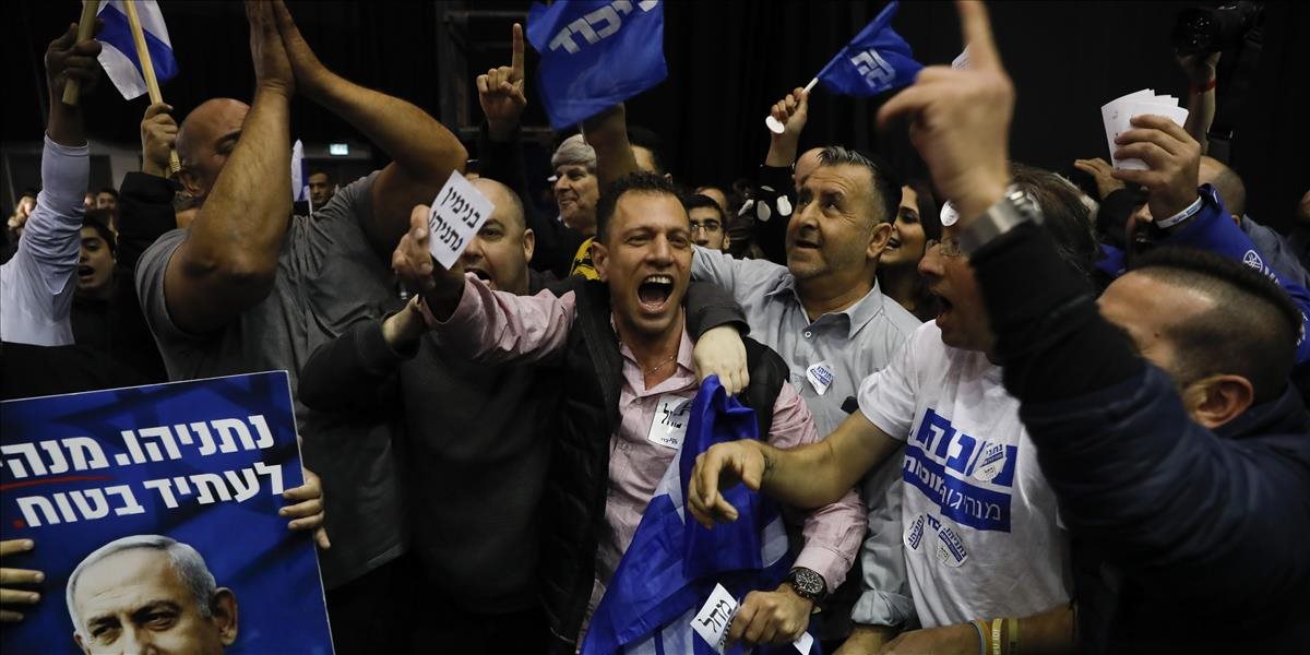 Netanjahuova strana vyhrala voľby v Izraeli