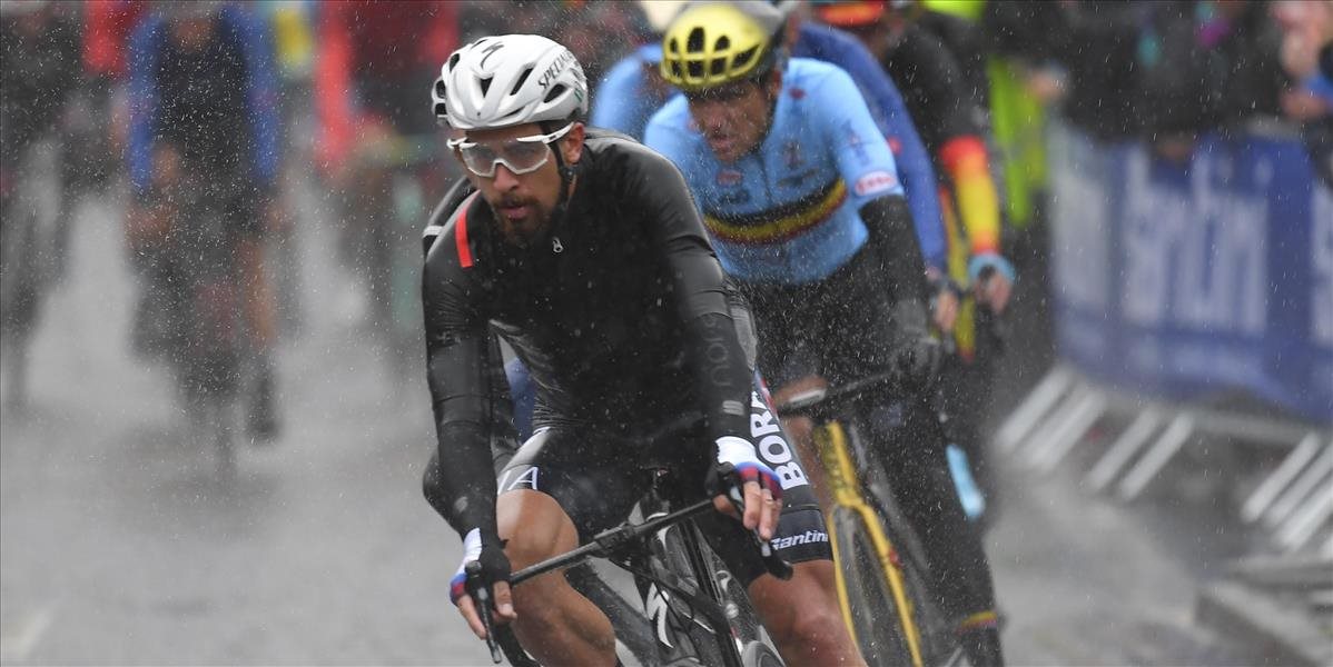 Peter Sagan nestačil v cieli na Španiela Garciu