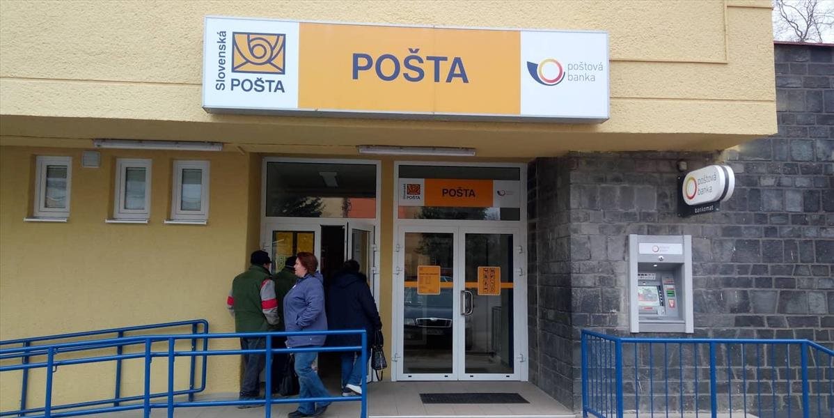 Pobočky Slovenskej pošty budú počas celého víkendu zatvorené