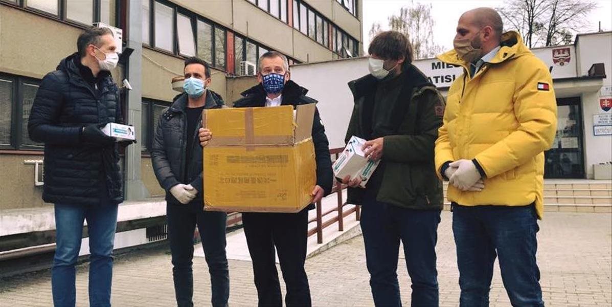 REPORTÁŽ: Bratislavská mestská časť Ružinov dostala darom tisícky nových rúšok