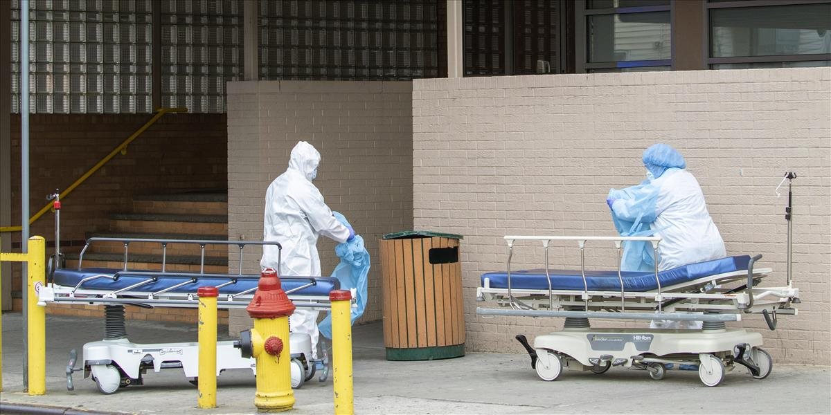 USA zaznamenali za 24 hodín rekordný počet úmrtí na nový koronavírus