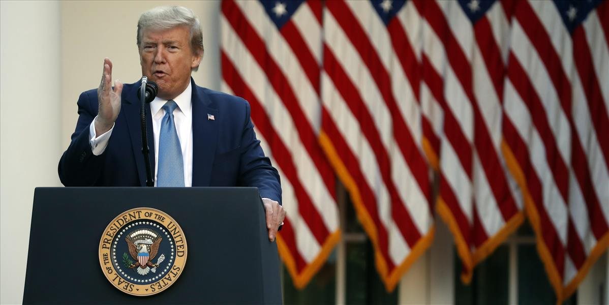 Podľa Trumpa už USA prekročilo vrchol pandémie