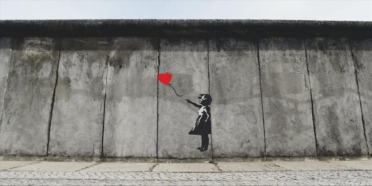 Banksy prišiel s novým dielom, momentálne z home officu