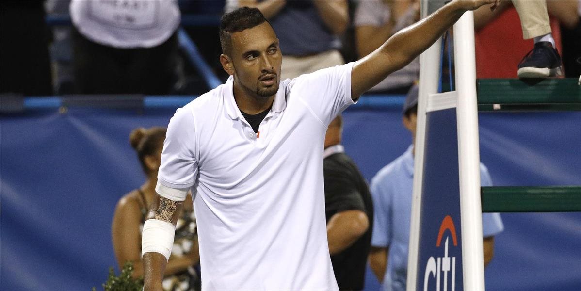 Kyrgios pôjde na newyorské US Open jedine v ochrannom obleku