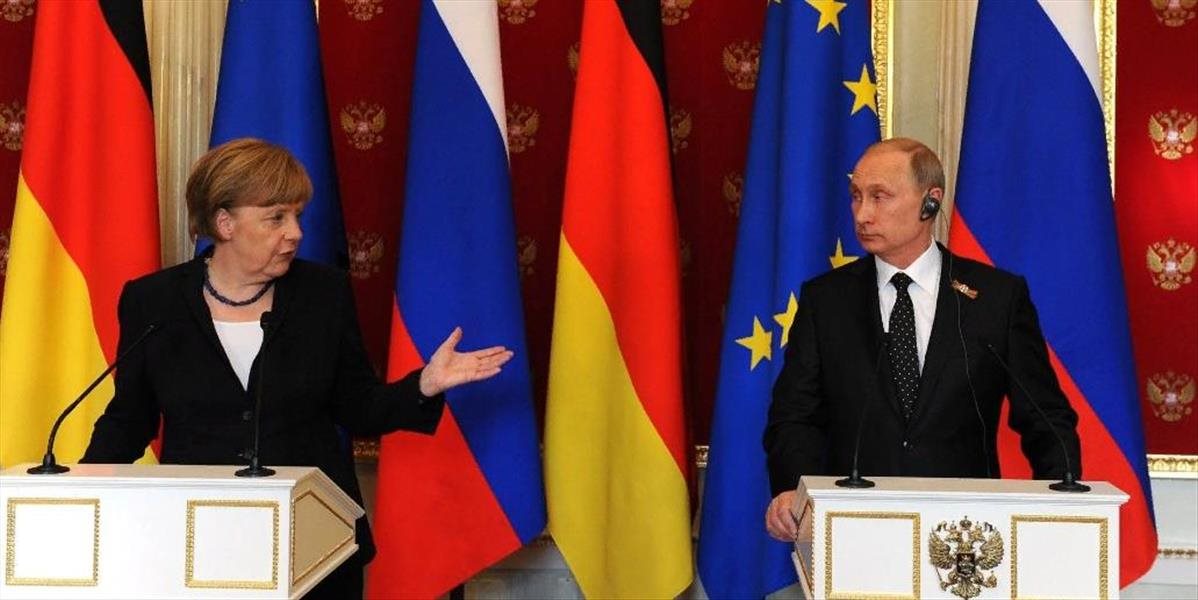 Putin a Merkelová odsúdili vyhlásenia Ukrajiny o potrebe revidovať Minské dohody