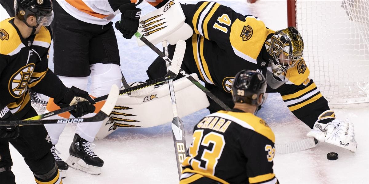 Boston v bráne s Halákom nezvládol úvodný zápas po reštarte NHL