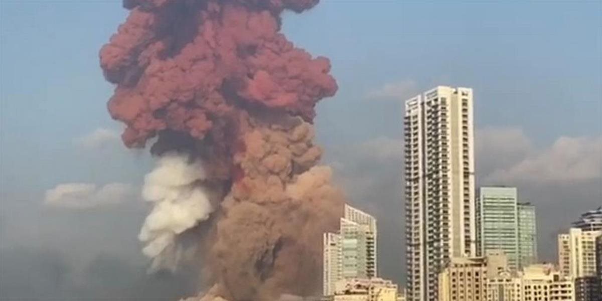 Libanonské médiá označili príčinu obrovskej explózie v Bejrúte