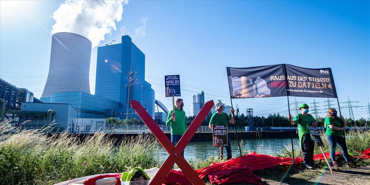 Ktoré uhoľné elektrárne dnes obsadili klimatickí aktivisti?