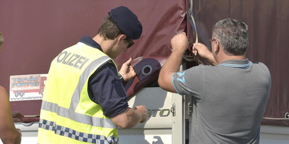 Kde zadržali 34 nelegálnych migrantov, ktorí prešli cez Slovensko?