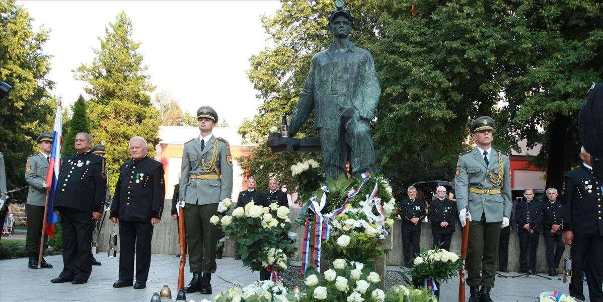 Predseda parlamentu vystúpil s príhovorom pri spomienke na banské nešťastie v Handlovej