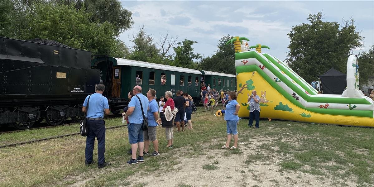 Deň detí s dymom a parou si užili malí i veľkí nadšenci historických vlakov