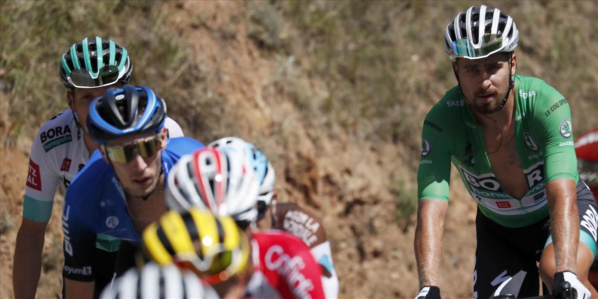 Sagan stále bez etapovej výhry, no už opäť nositeľom zeleného dresu