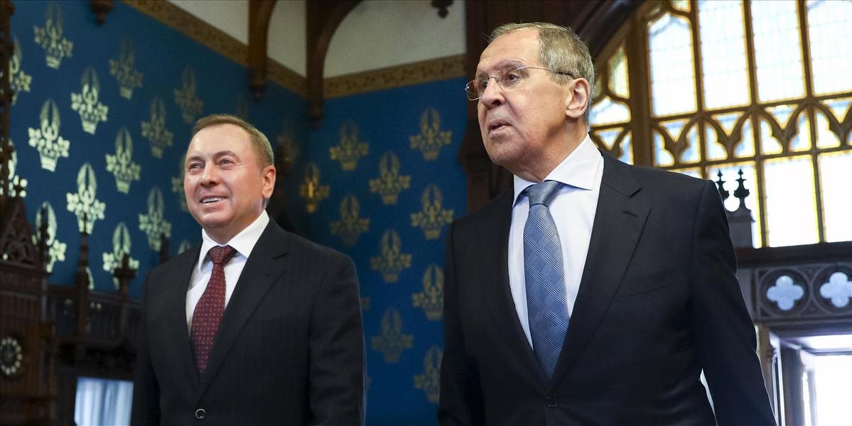 Sergej Lavrov varuje, že v Bielorusku operujú ukrajinskí extrémisti