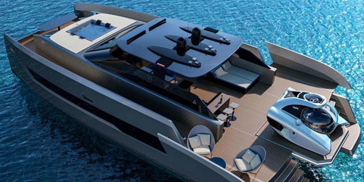 Jachta inšpirovaná SUV s možnosťou porozhliadnuť sa po morskom dne