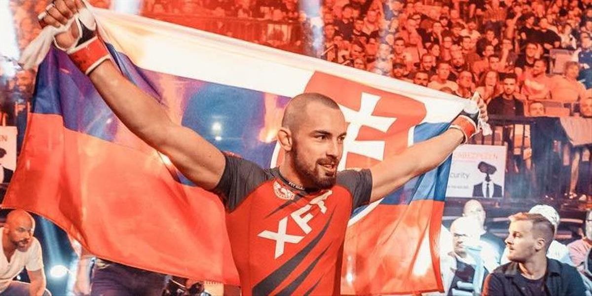 Lajoš Klein sa stal prvým slovenským zápasníkom v UFC