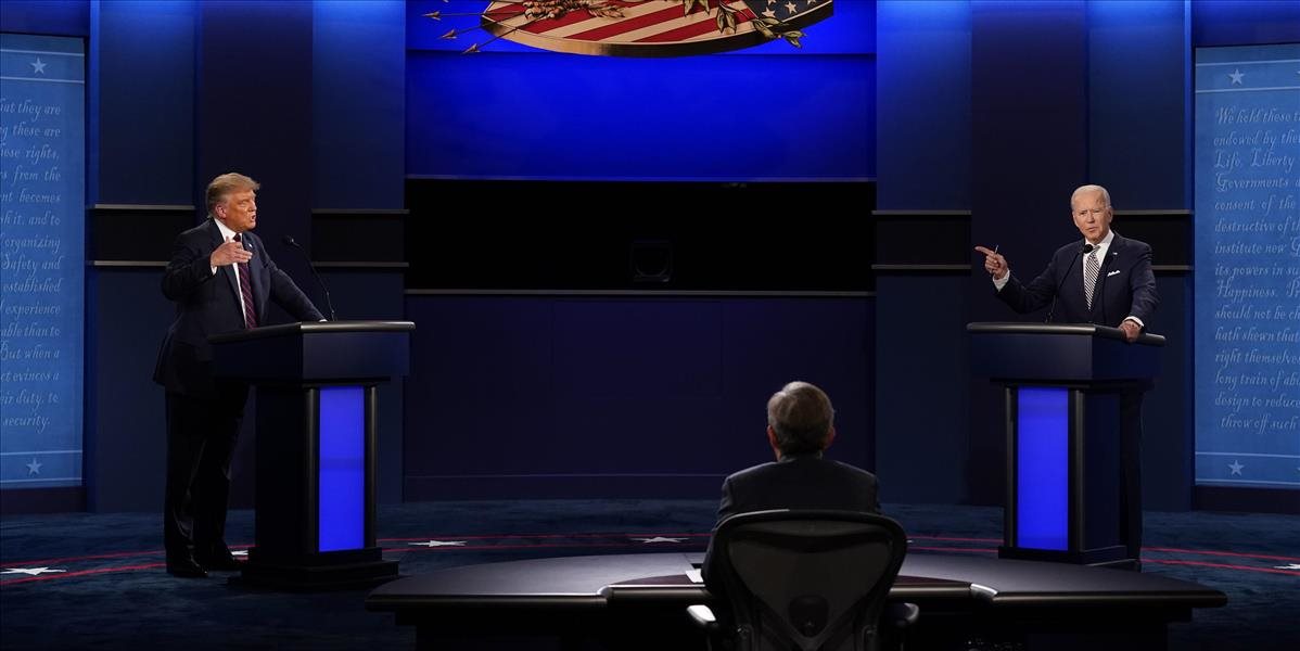 Trump a Biden si "zmerali sily" v prvej prezidentskej debate, bola plná napätia a osočovania
