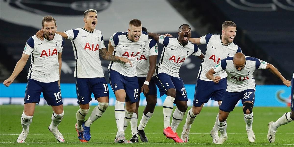 Vyťažený Tottenham zdolal londýnsku Chelsea a postúpil do štvrťfinále Ligového pohára