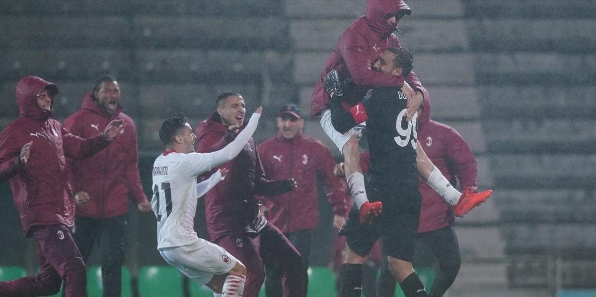 AC Miláno utieklo hrobárovi z lopaty a postúpilo do základných skupín EL