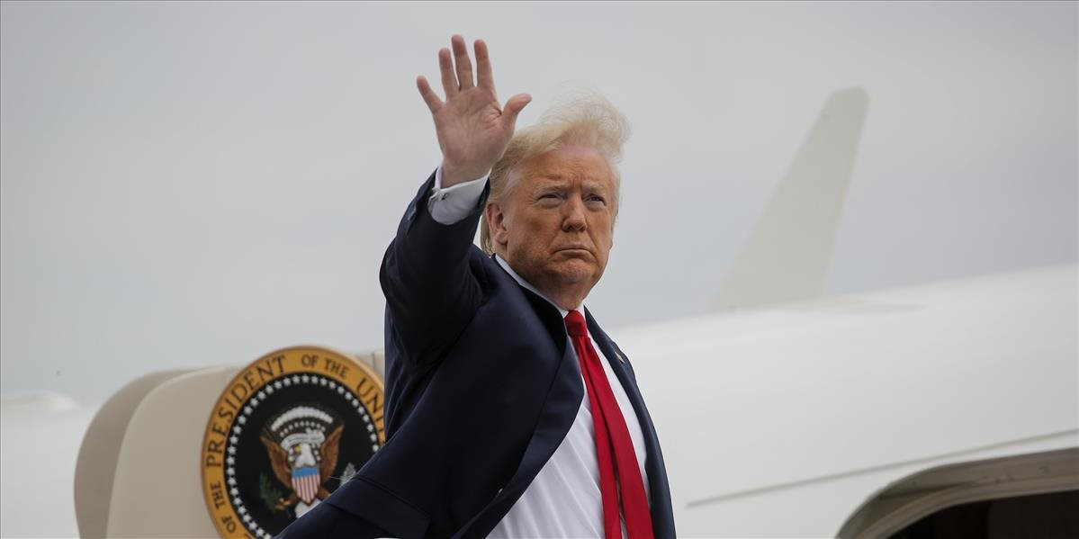 Trump vo videu z nemocnice poslal odkaz